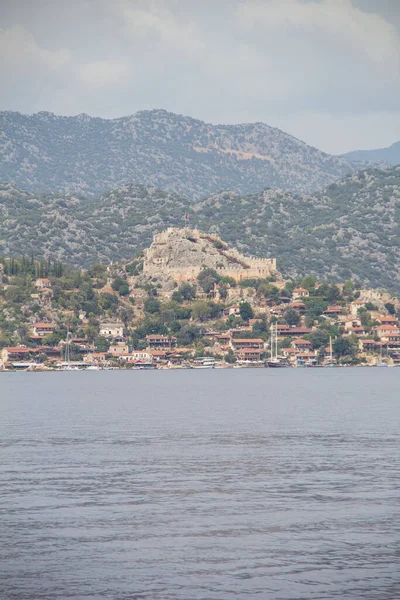 土耳其卡勒度假城海岸的美丽景色 — 图库照片