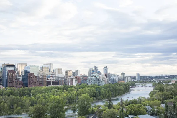 Beautiful View Downtown Calgary Canada — Stock Photo, Image