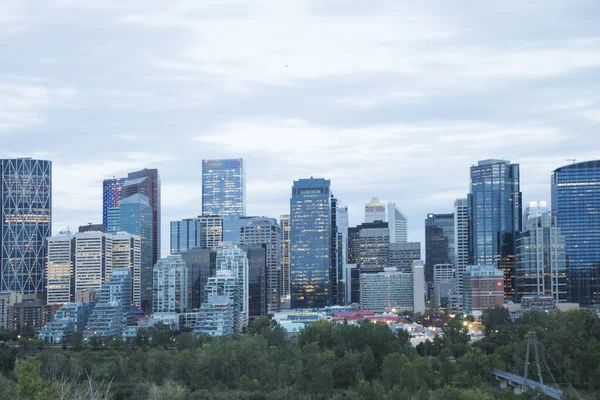 Beautiful View Downtown Calgary Canada — Stock Photo, Image