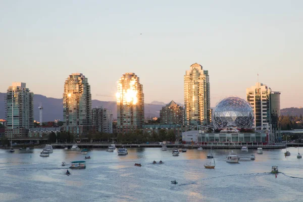 Vacker Utsikt Över Vancouver Science World Vancouver Kanada — Stockfoto