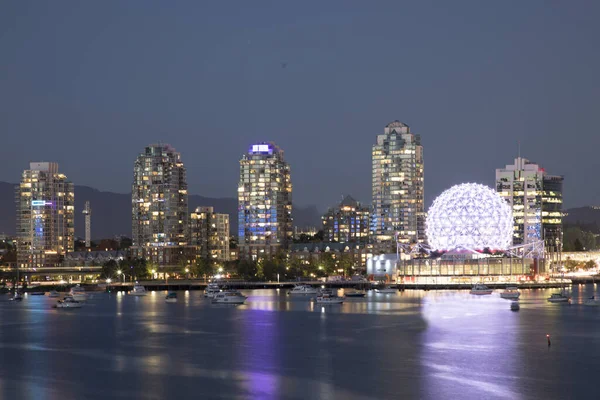 Piękny Widok Vancouver Science World Vancouver Kanada — Zdjęcie stockowe
