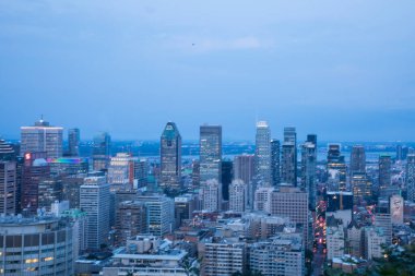 Montreal, Kanada 'nın güzel manzarası