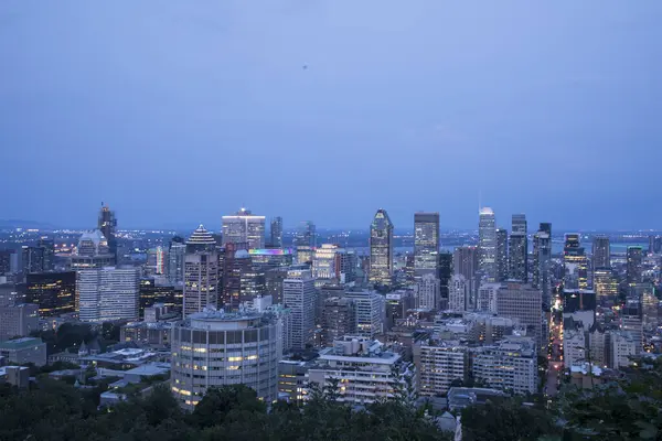Piękny Widok Montreal Kanada — Zdjęcie stockowe