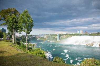 Kanada 'daki güzel Niagara Şelalesi manzarası