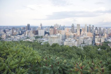 Montreal, Kanada 'nın güzel manzarası