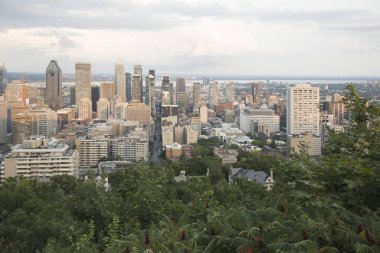 Montreal, Kanada 'nın güzel manzarası