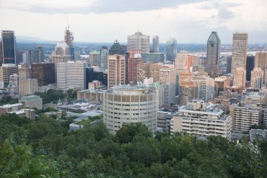 Montreal, Kanada 'nın güzel manzarası
