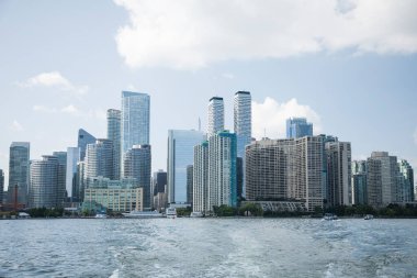 Toronto Merkez Limanı 'nın Toronto' daki güzel manzarası Toronto, Kanada