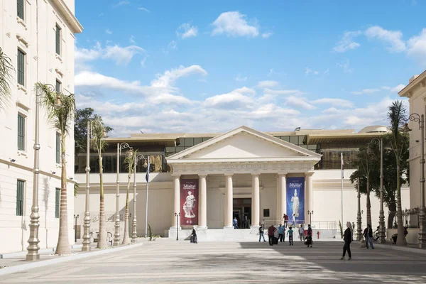 Вид Римський Музей Греко Католицької Церкви Александрії Єгипет Стокове Зображення