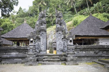 Endonezya 'nın Bali Adası' ndaki Goa Gajah Çeşmeleri 'nin güzel manzarası