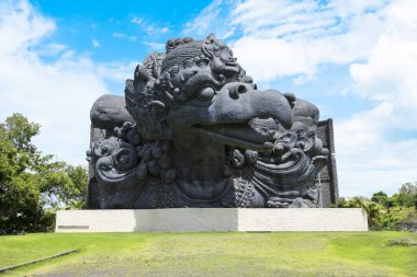 Endonezya, Bali Adası 'ndaki Garuda Wisnu Kencana' nın güzel manzarası