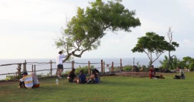 Bali 'deki uçurumun güzel manzarası