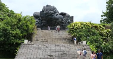 Endonezya, Bali Adası 'ndaki Garuda Wisnu Kencana' nın güzel manzarası
