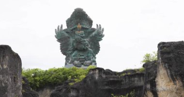 Endonezya, Bali Adası 'ndaki Garuda Wisnu Kencana' nın güzel manzarası