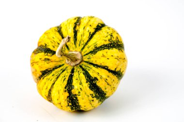 Beyaz arkaplanda kabak izole