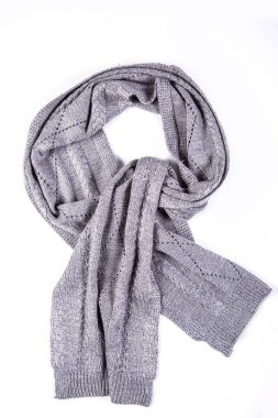 eşarp beyaz arkaplanda izole edildi