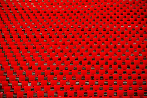 Cadeiras Vazias Estádio Futebol — Fotografia de Stock