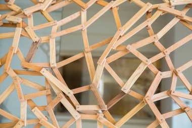 Ahşap ağlı soyut modern arkaplan