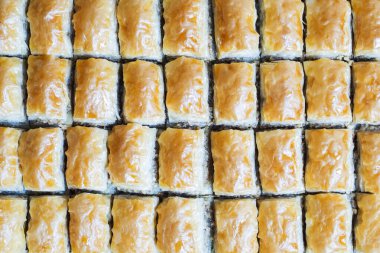 Konsept geçmişe sahip Türk Ramazan Tatlısı Baklava