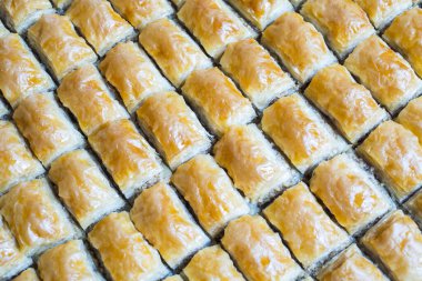 Konsept geçmişe sahip Türk Ramazan Tatlısı Baklava