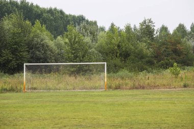 Futbol alan çim Stadyumu futbol sahası gol