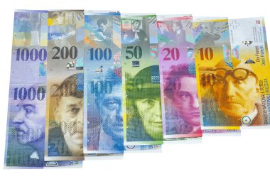 İsviçre Frangı, para ve para, İsviçre