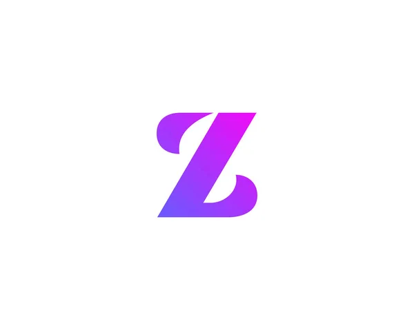 Logo Pictogram Ontwerp Sjabloon Briefelementen — Stockvector