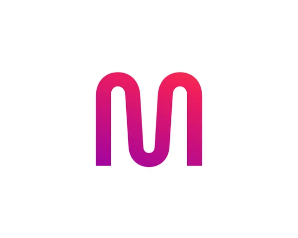 字母M图标设计模板元素 — 图库矢量图片