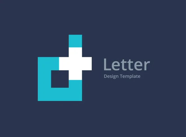 Letter Kruis Medische Logo Pictogram Ontwerp Template Elementen — Stockvector
