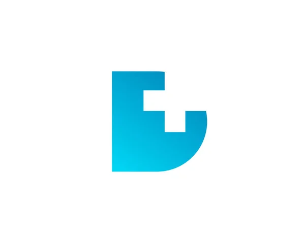 Buchstabe Kreuz Medizinische Logo Symbol Design Vorlagen Elemente — Stockvektor