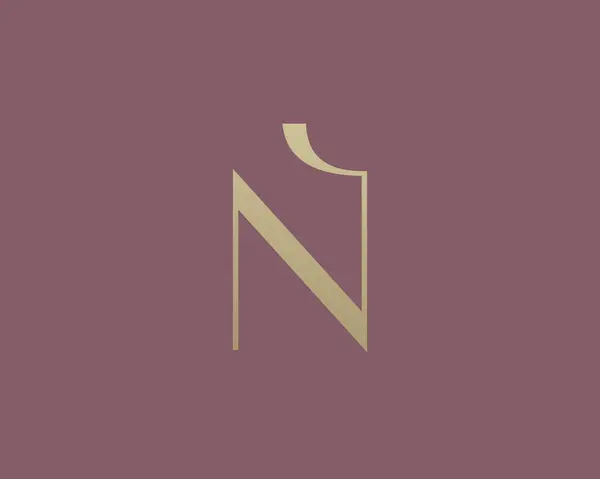 Harfi Logo Ikonu Tasarımı Klasik Tarz Lüks Monogram Vektör Grafikler