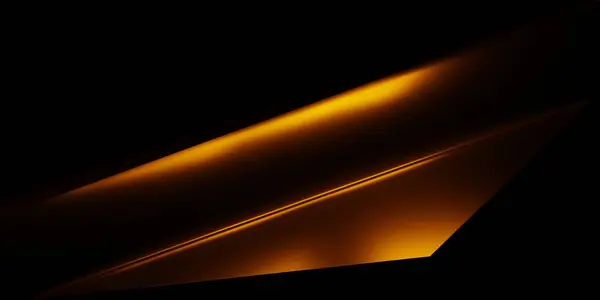 3d rendering orange black abstract geometric background. Scene for advertising design, technology, showcase, banner, game, sport, business, modern, metaverse. Sci-Fi illustration. Product display