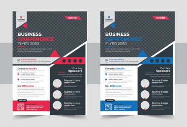 Creative Corporate & Business Flyer Brochure Template Design, abstract business flyer, vector template design. Brochure design, cover, annual report, poster, flyer
