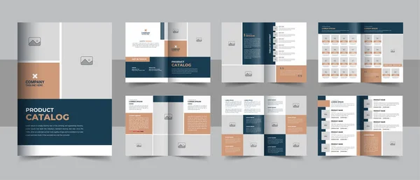 Ürün Kataloğu ya da Katalog Tasarımı, Şirket ürün kataloğu tasarım şablonu, Minimalist ürün broşür tasarımı