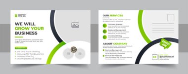 Kurumsal kartpostal tasarım şablonu, inanılmaz ve modern kartpostal tasarımı, şık bir şirket eddm kartpostal tasarımı. Şirket kartviziti, olay kartı tasarımı hazır olsun. inanılmaz ve modern eddm kartpostal tasarımı şablonu düzeni