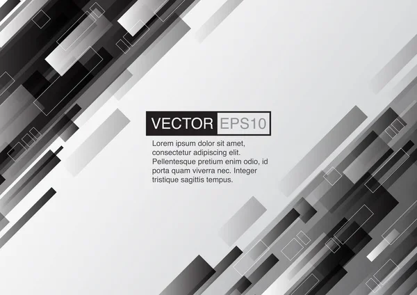 Fondo Rectángulo Abstracto Vector Eps10 Uso Para Bandera Folleto Papel — Vector de stock