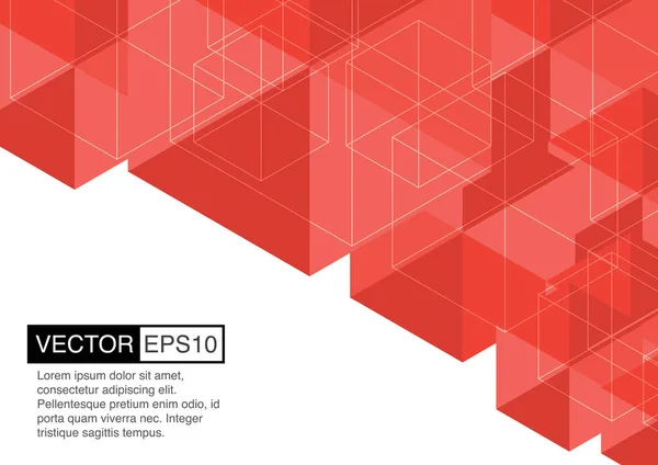 Fondo Abstracto Vector Eps10 Utilizar Para Banner Papel Pintado Sitio — Vector de stock