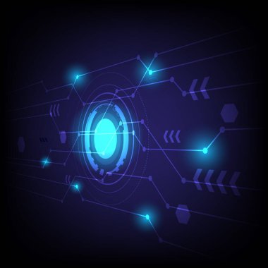 Hitech geçmişi kavramı. EPS10 Vektörü. Pankart, broşür, duvar kağıdı, web sitesi, şablon, broşür, poster ve diğer tasarım için kullan.