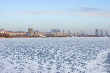 Şubat ayında Dnepropetrovsk Kışı, Ukrayna