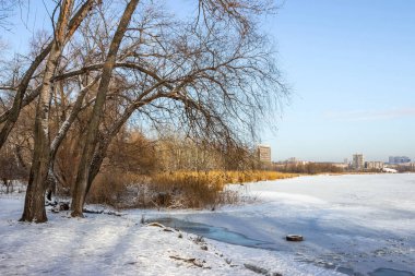Şubat ayında Dnepropetrovsk Kışı, Ukrayna