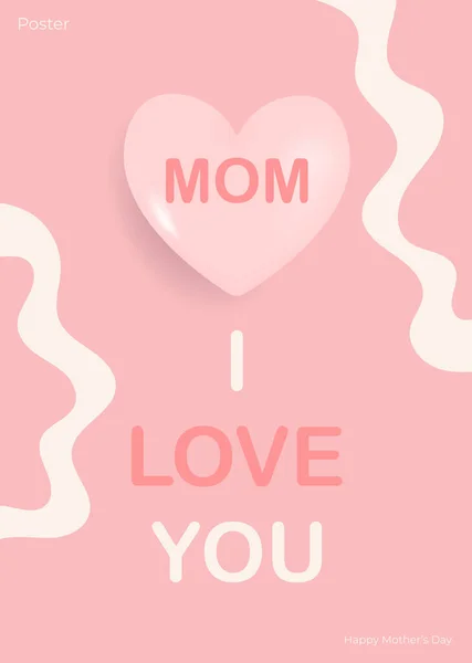 Aranyos Plakátok Anyák Napjára 2023 Boldog Anyák Napját Ünnepség Borító — Stock Vector