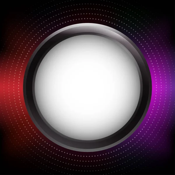 Vectorset Van Abstracte Luxe Cirkels Met Glitterstippen Donkere Achtergrond — Stockvector