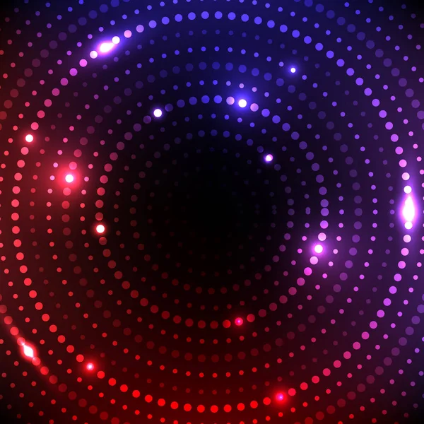 Abstrakte Kreis Farbe Punkte Hintergrund — Stockvektor