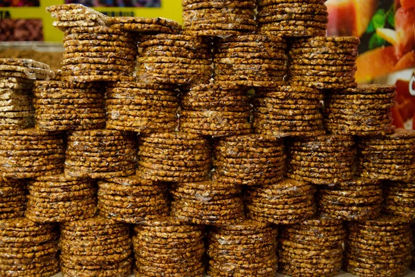 Palanqueta Cacahuete Postre Tradicional Mexicano Hecho Con Cacahuetes Azúcar —  Fotos de Stock
