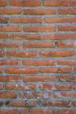 kırmızı tuğla duvar. dokulu arka plan.