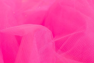 Fuchsia renk tül dokusu. Arkaplan, doku.