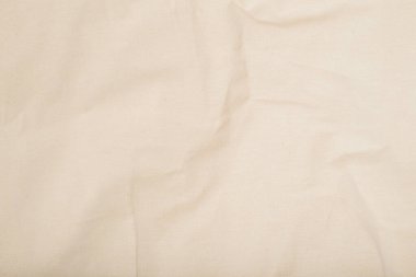 Kırışıklıkları olan keten kumaş. Arkaplan, tekstil dokusu.