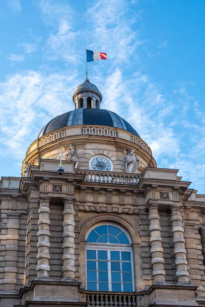 Париж Франция Ноября 2022 Года Внешний Вид Люксембургского Дворца Знаменитым — стоковое фото