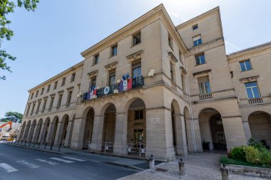 Orleans, Fransa - 31 Temmuz 2024: Hotel de Region 'un dış görünümü, Fransız Bölgesi Merkez-Val de Loire Bölgesel Konseyi karargahı