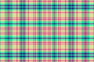 Tartan veya ekoseli retro renk deseni. Vektör illüstrasyon tasarımı.